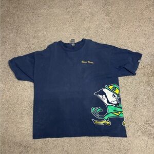 Rare Notre Dame Vintage Starter Graphic T-Shirt
